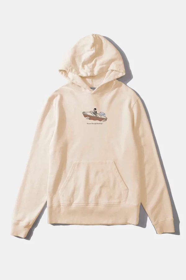 Edmmond Studios Basil Hoodie Plain Vanilla | Men Sweatshirts