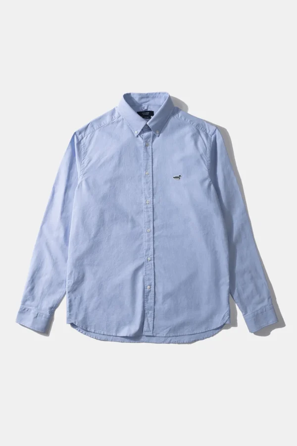 Edmmond Studios Bd Shirt Oxford Plain Light Blue | Men Shirts