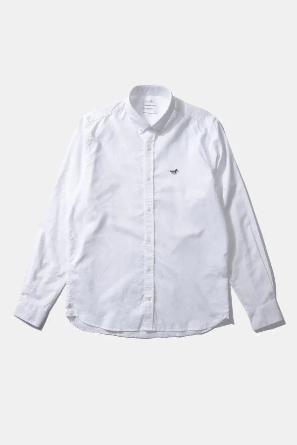 Edmmond Studios Bd Shirt Oxford Plain White | Men Shirts