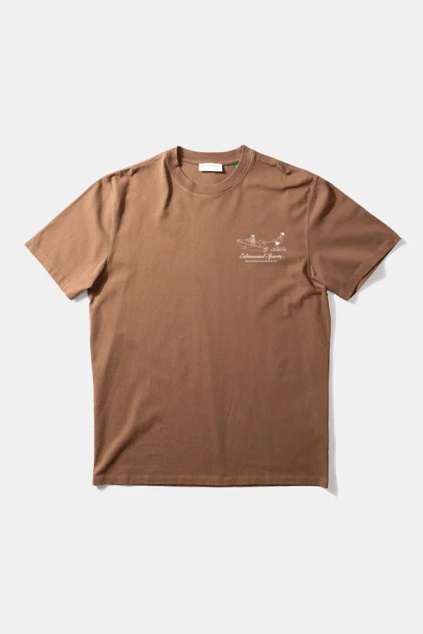 Edmmond Studios Calypso Ii Plain Brown | Men T-Shirts