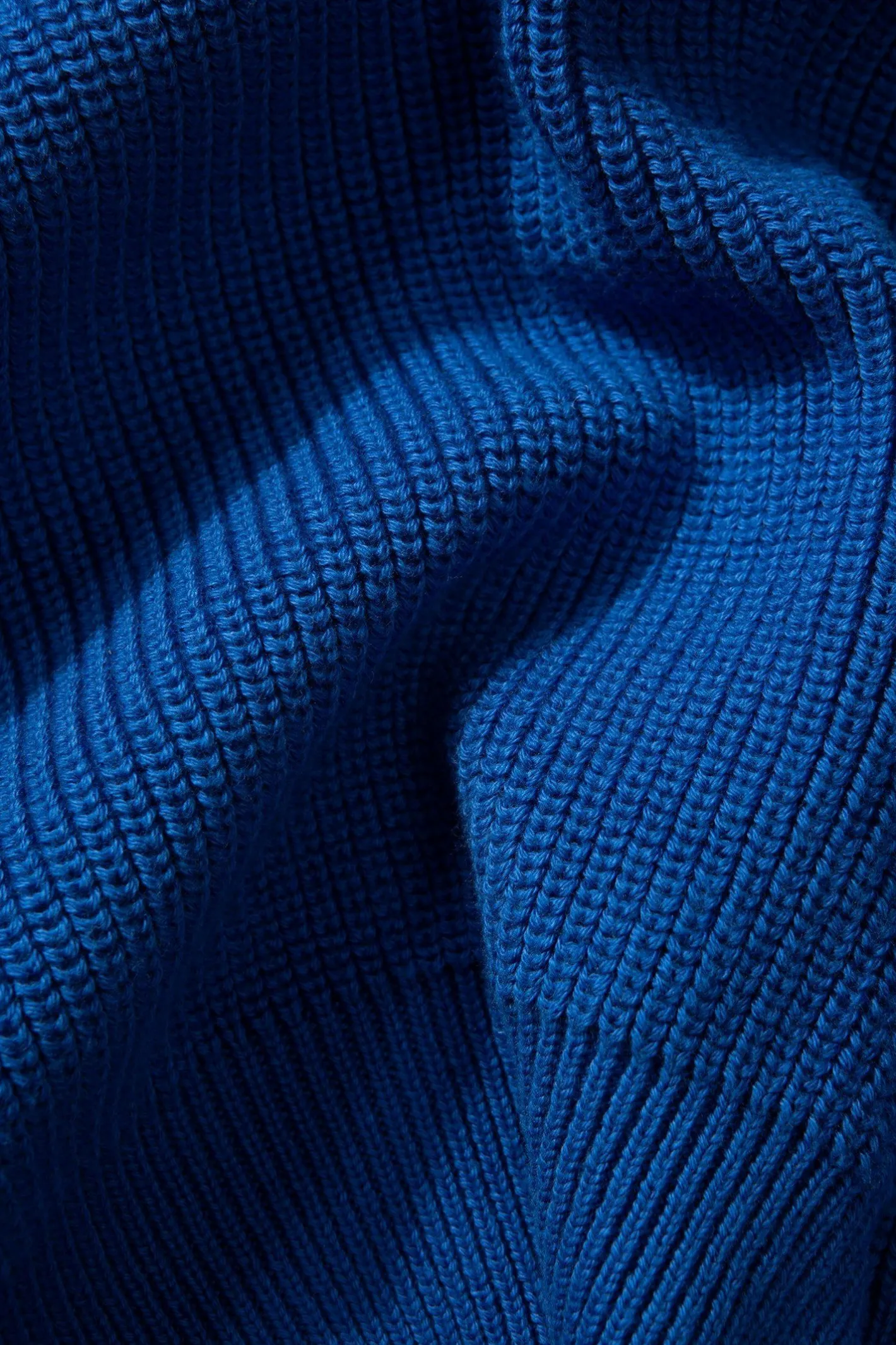 Edmmond Studios Canale Sweater Plain Blue | Men Knitwear