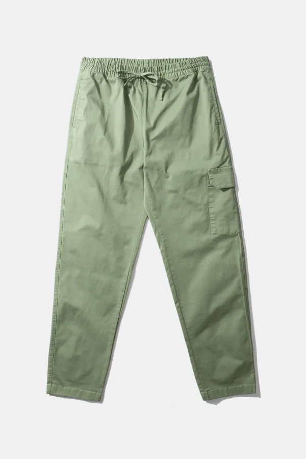 Edmmond Studios Cargo Pants Plain Olive | Men Trousers