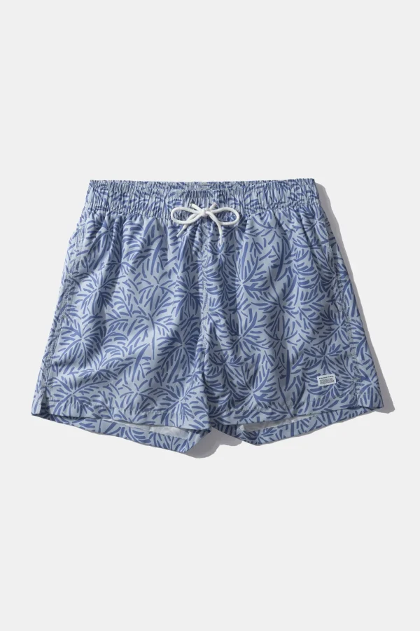 Edmmond Studios Coco Pocket Plain Blue | Men Swimwear