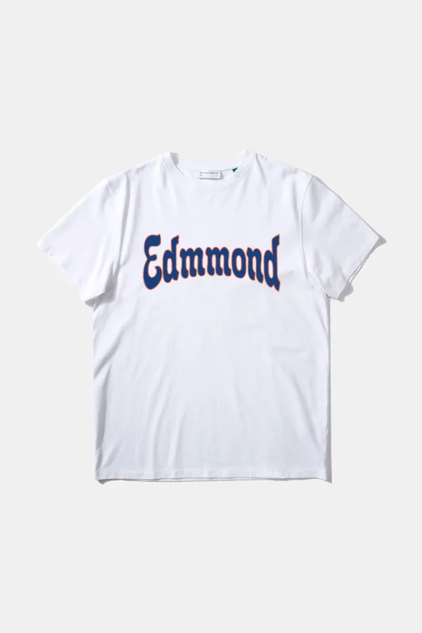 Edmmond Studios Curly Plain White | Men T-Shirts