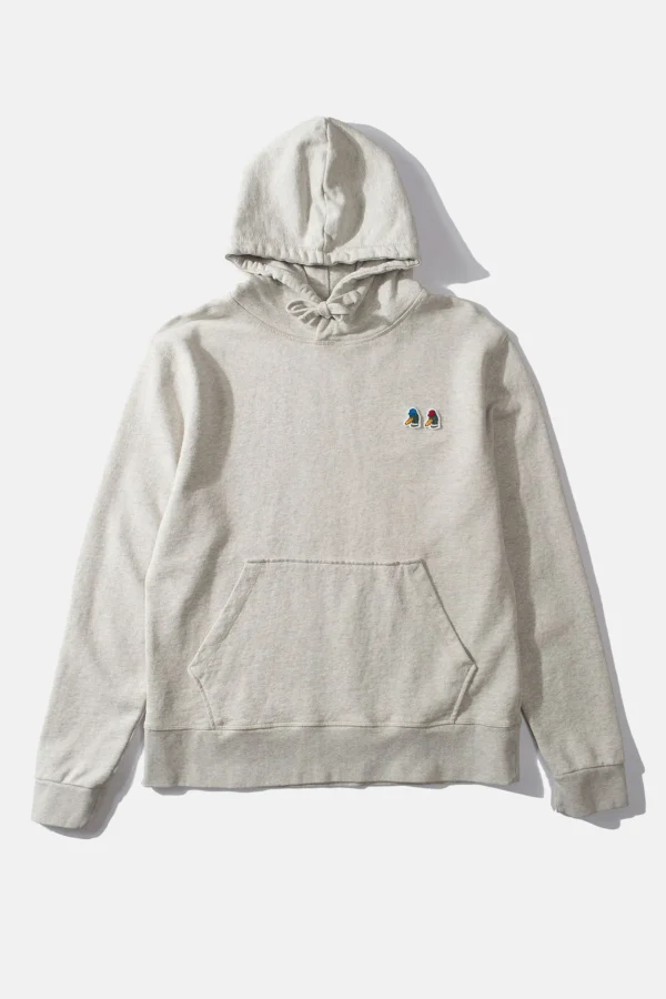 Edmmond Studios Duck Head Special Hoodie Grey Melange | Men Sweatshirts