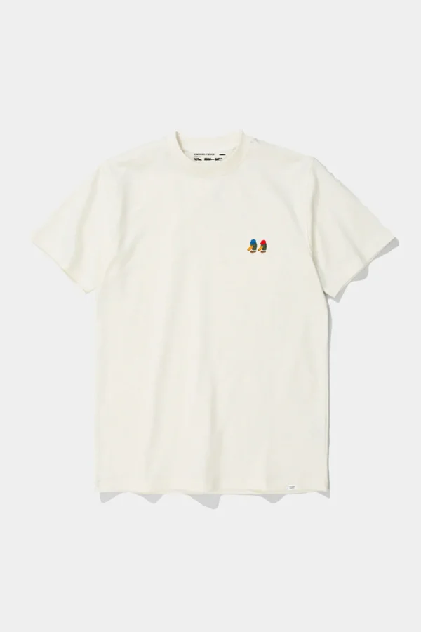 Edmmond Studios Duck Head Special Tee Plain White | Men T-Shirts