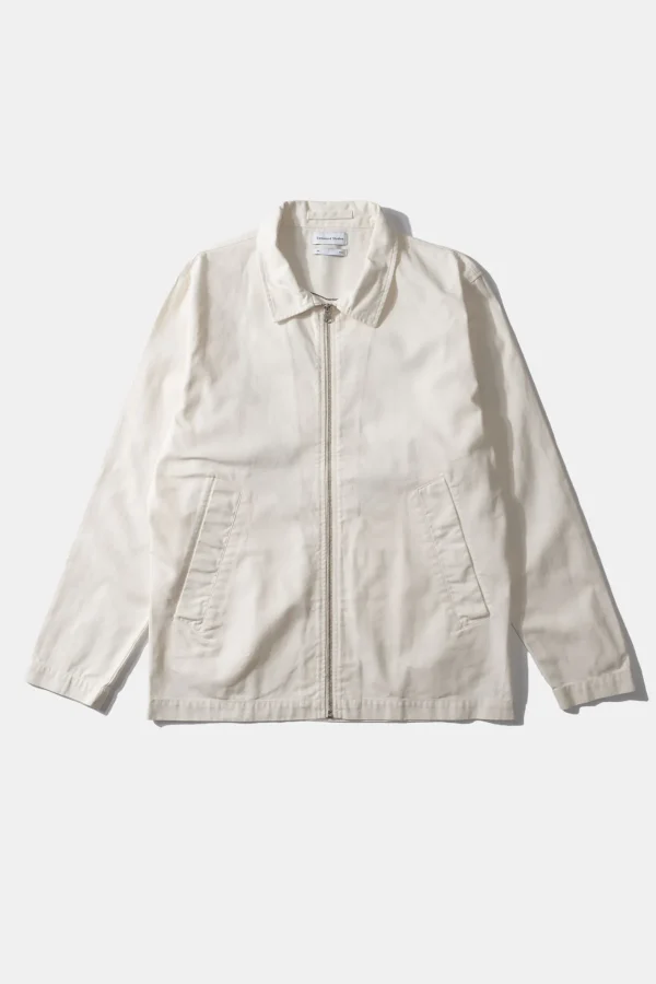 Edmmond Studios Embroidery Jacket Plain Off White | Men Outerwear
