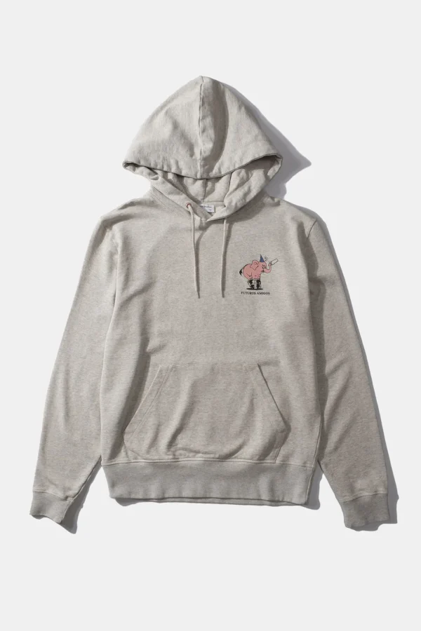 Edmmond Studios Futuros Amigos Plain Light Grey | Men Sweatshirts