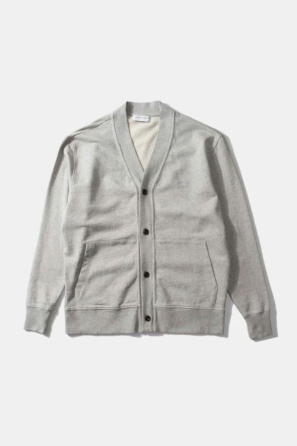 Edmmond Studios Jacob Sw Plain Grey Melange | Men Sweatshirts