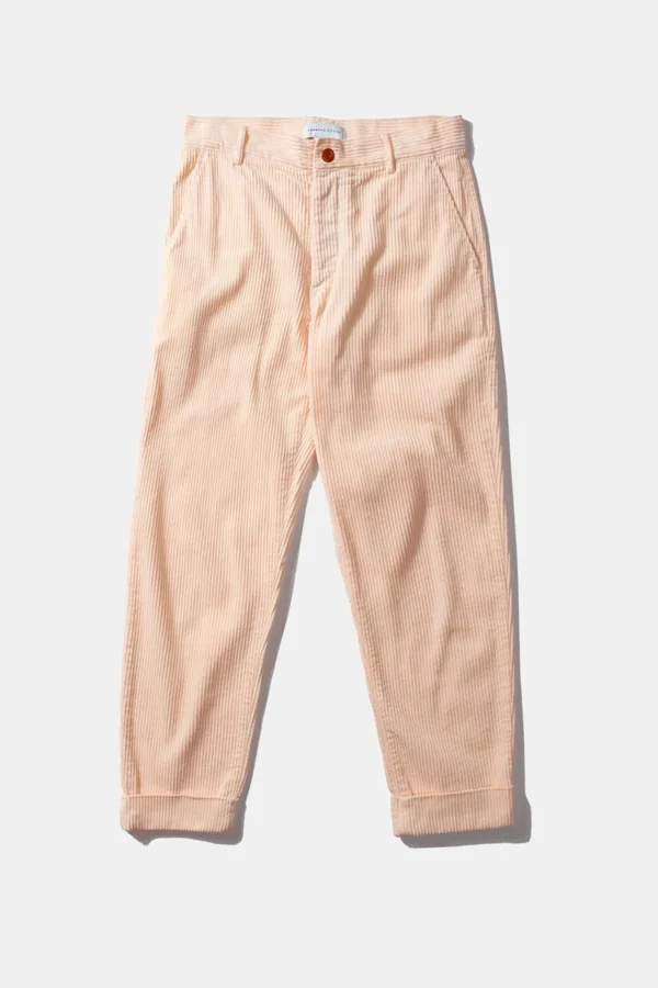 Edmmond Studios Jorge Pants Plain Off White | Men Trousers