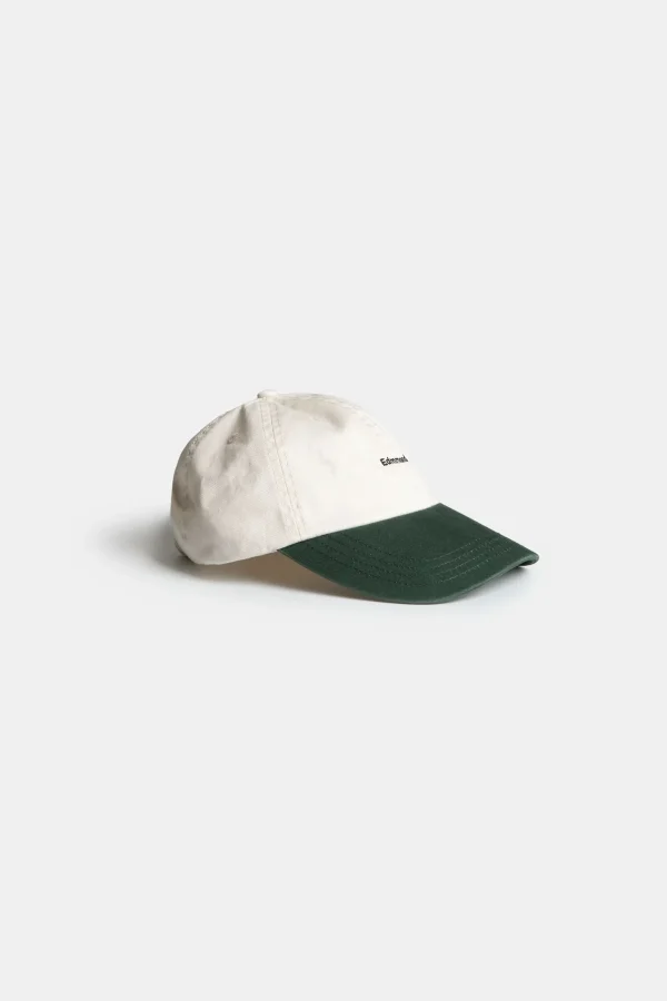 Edmmond Studios Logo Bicolor Cap Plain Beige | Men Accessories