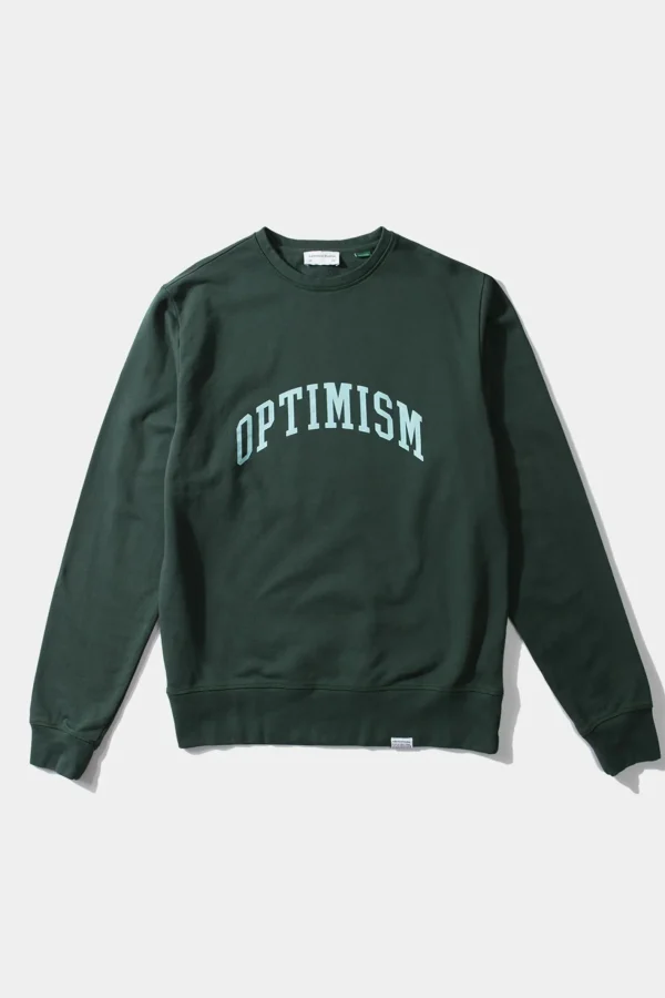 Edmmond Studios Optimism Plain Dk Green | Men Sweatshirts