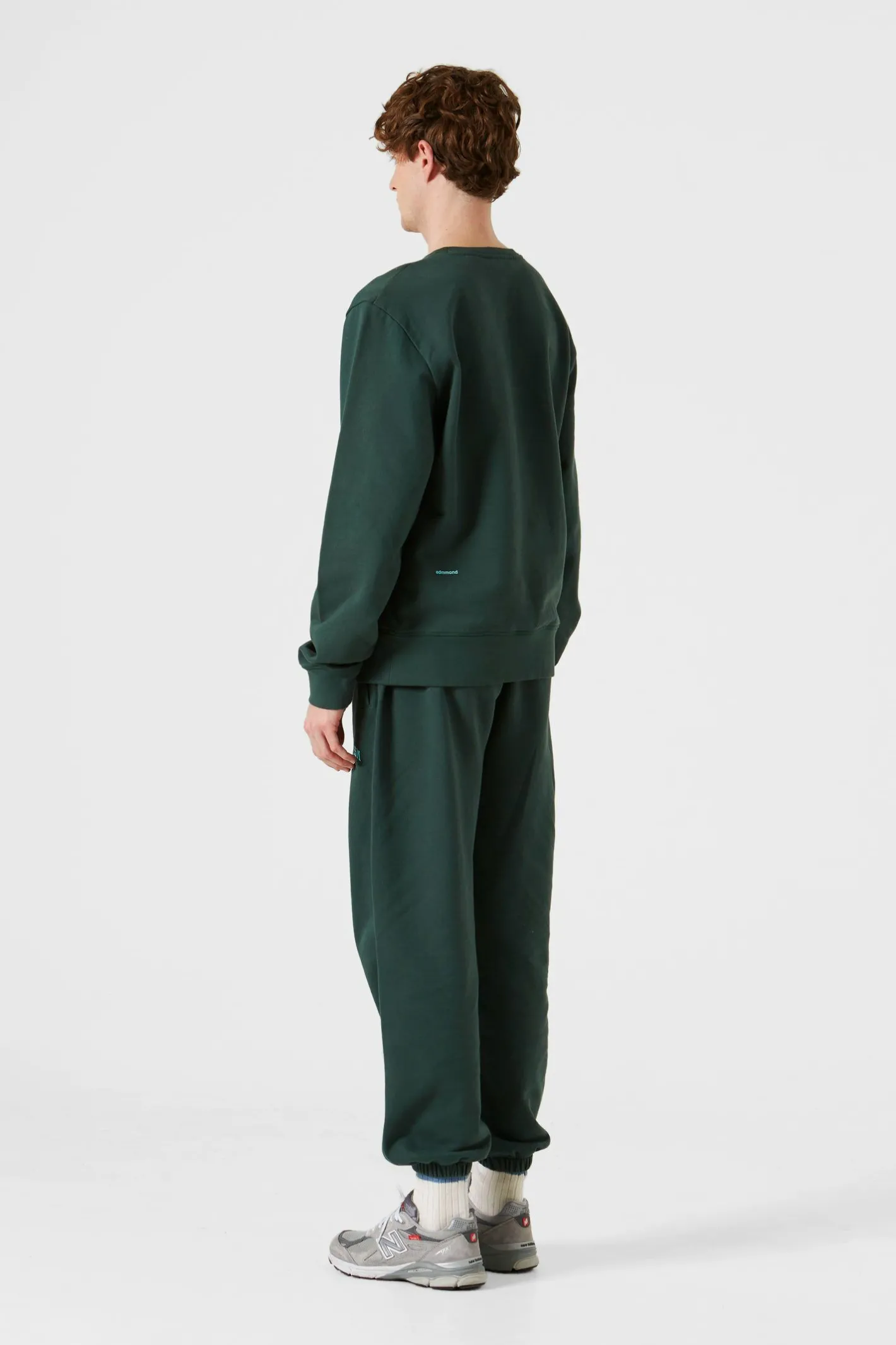 Edmmond Studios Optimism Plain Dk Green | Men Sweatshirts