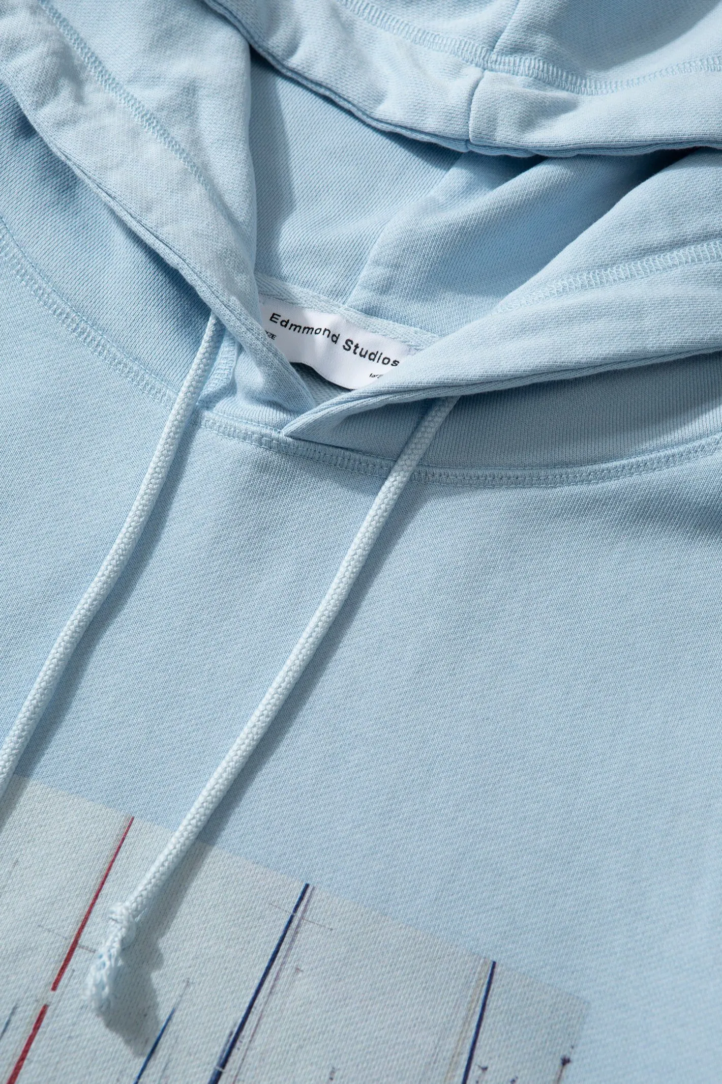 Edmmond Studios Quay Plain Light Blue | Men Sweatshirts