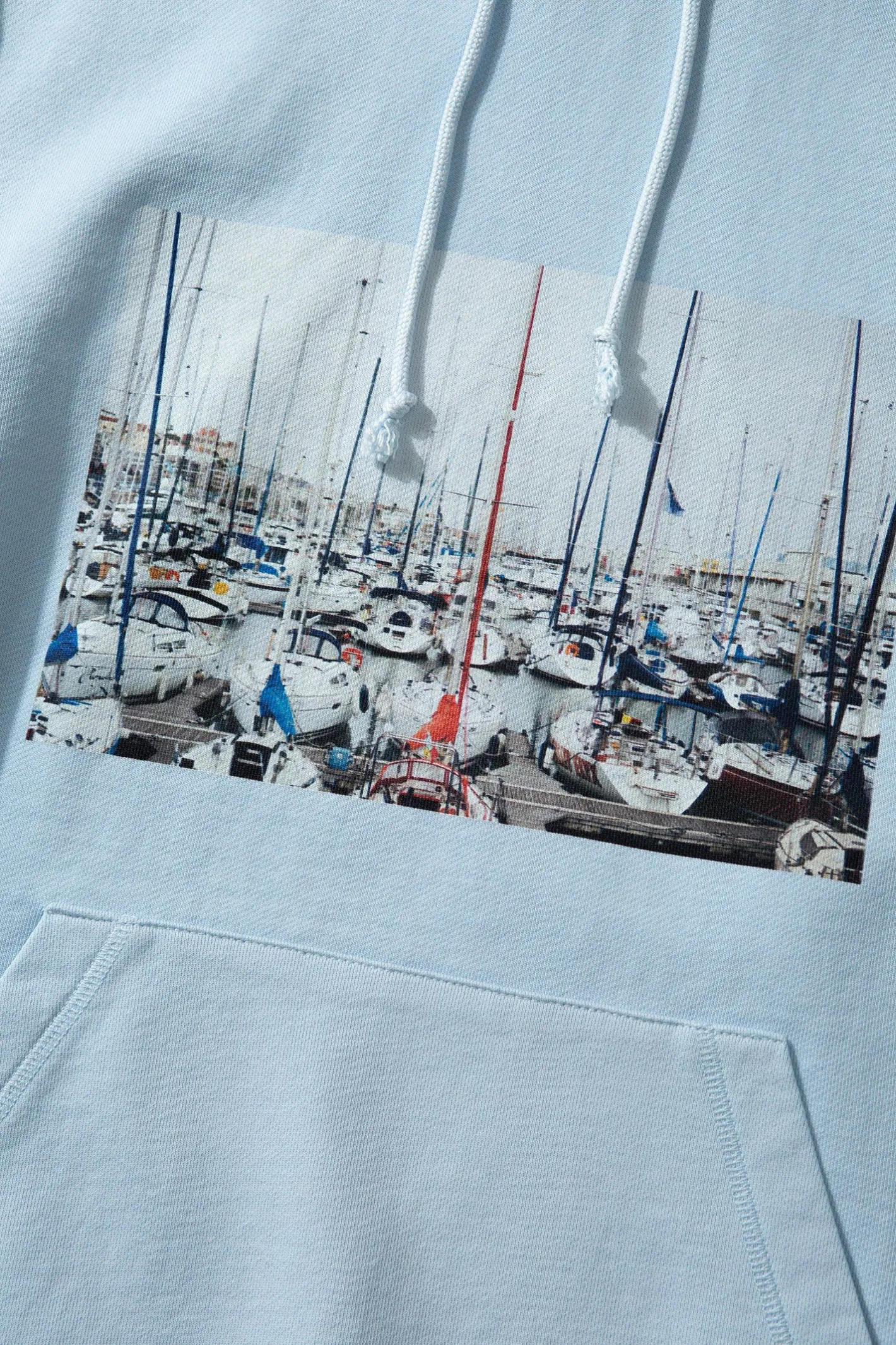 Edmmond Studios Quay Plain Light Blue | Men Sweatshirts