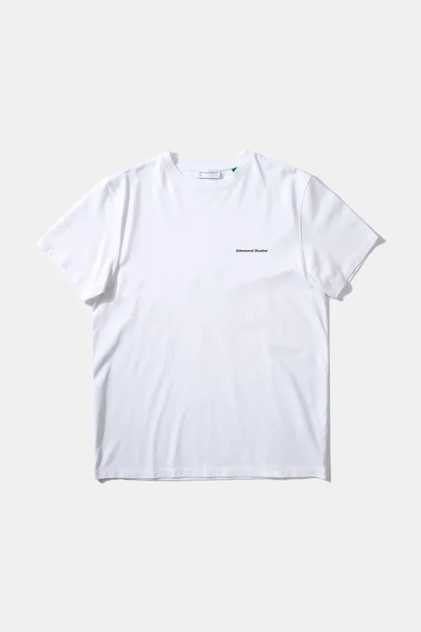 Edmmond Studios Radio Club Plain White | Men T-Shirts