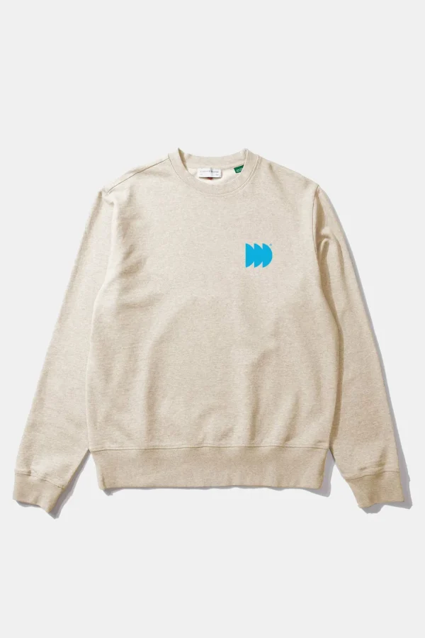 Edmmond Studios Radio Club Sw Plain Off White | Men Sweatshirts