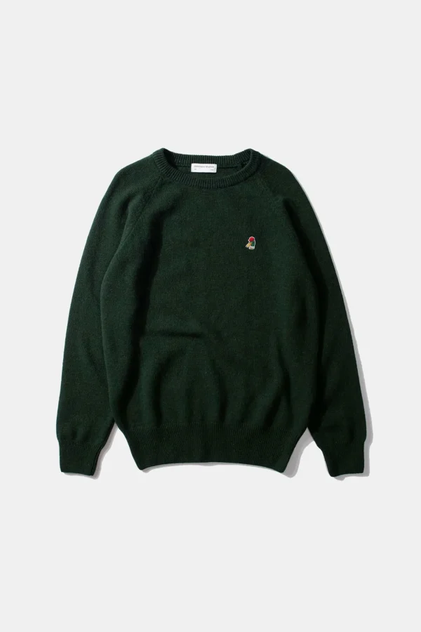 Edmmond Studios Special Duck Plain Dk Green | Men Knitwear