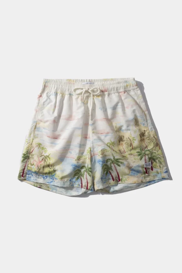 Edmmond Studios Summer Classic Plain Off White | Men Swimwear