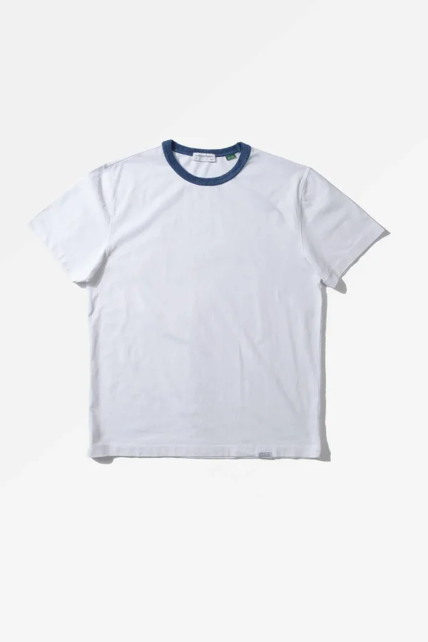 Edmmond Studios Terry Color Rib Plain Off White | Men T-Shirts
