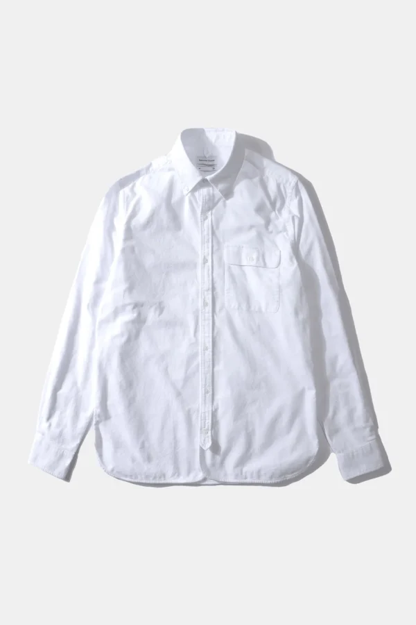 Edmmond Studios Town Shirt Plain Off White | Men Shirts