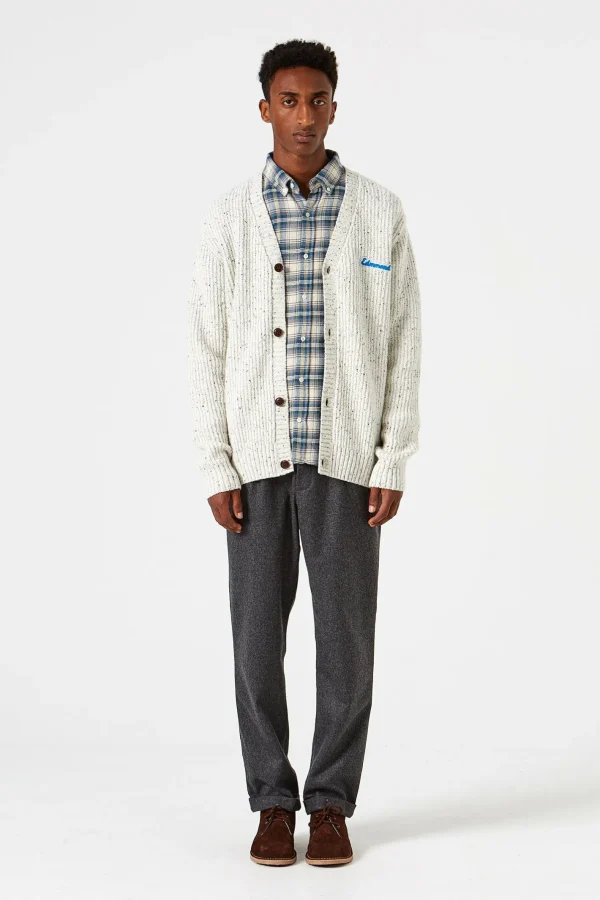 Edmmond Studios Varsy Cardigan | Men Knitwear