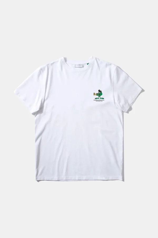 Edmmond Studios Wilfred Plain White | Men T-Shirts