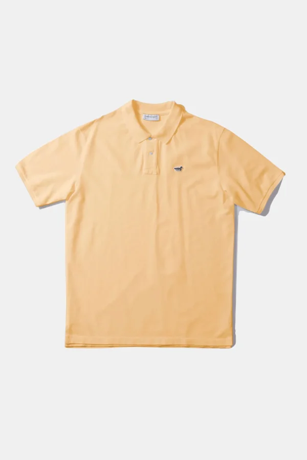 Edmmond Studios Wilson Polo Plain Light Yellow | Men Polos