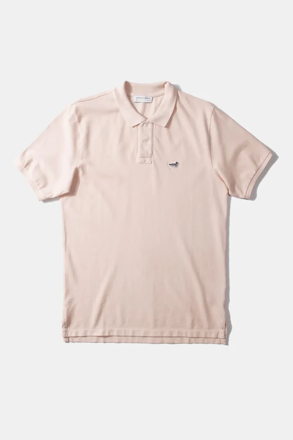 Edmmond Studios Wilson Polo Plain Pink | Men Polos