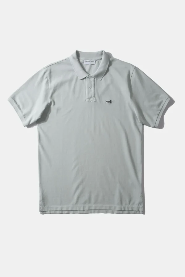 Edmmond Studios Wilson Polo Plain Sage | Men Polos