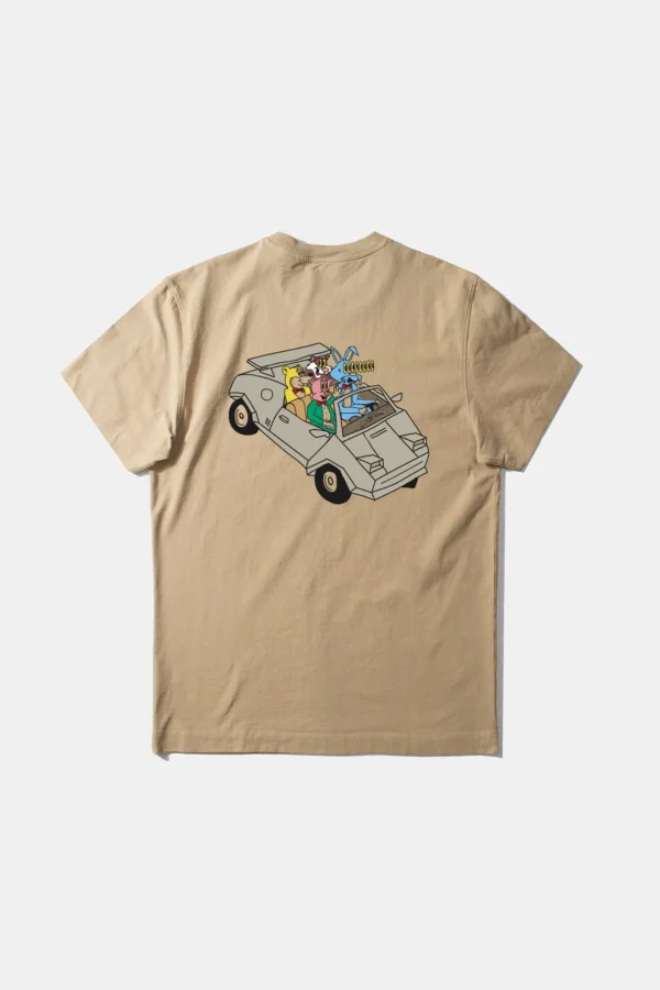 Edmmond Studios Winnie Plain Tan | Men T-Shirts